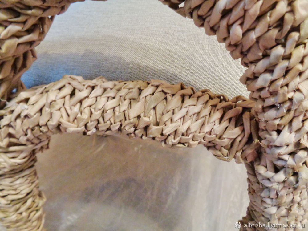 Реставрируем стул в технике спирального плетения из бумажной лозы, фото № 40