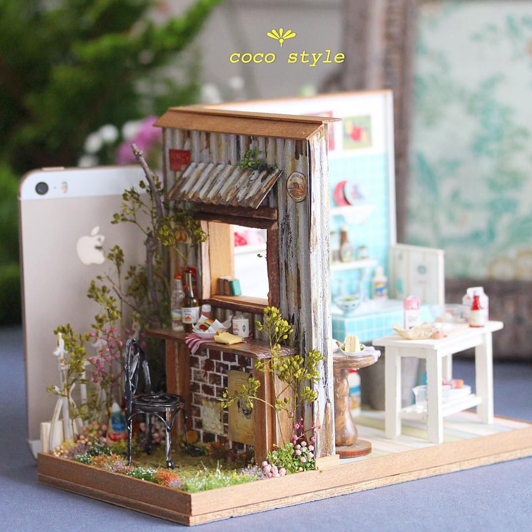 Кукольная жизнь: миниатюры художницы Konoha Mori, фото № 1