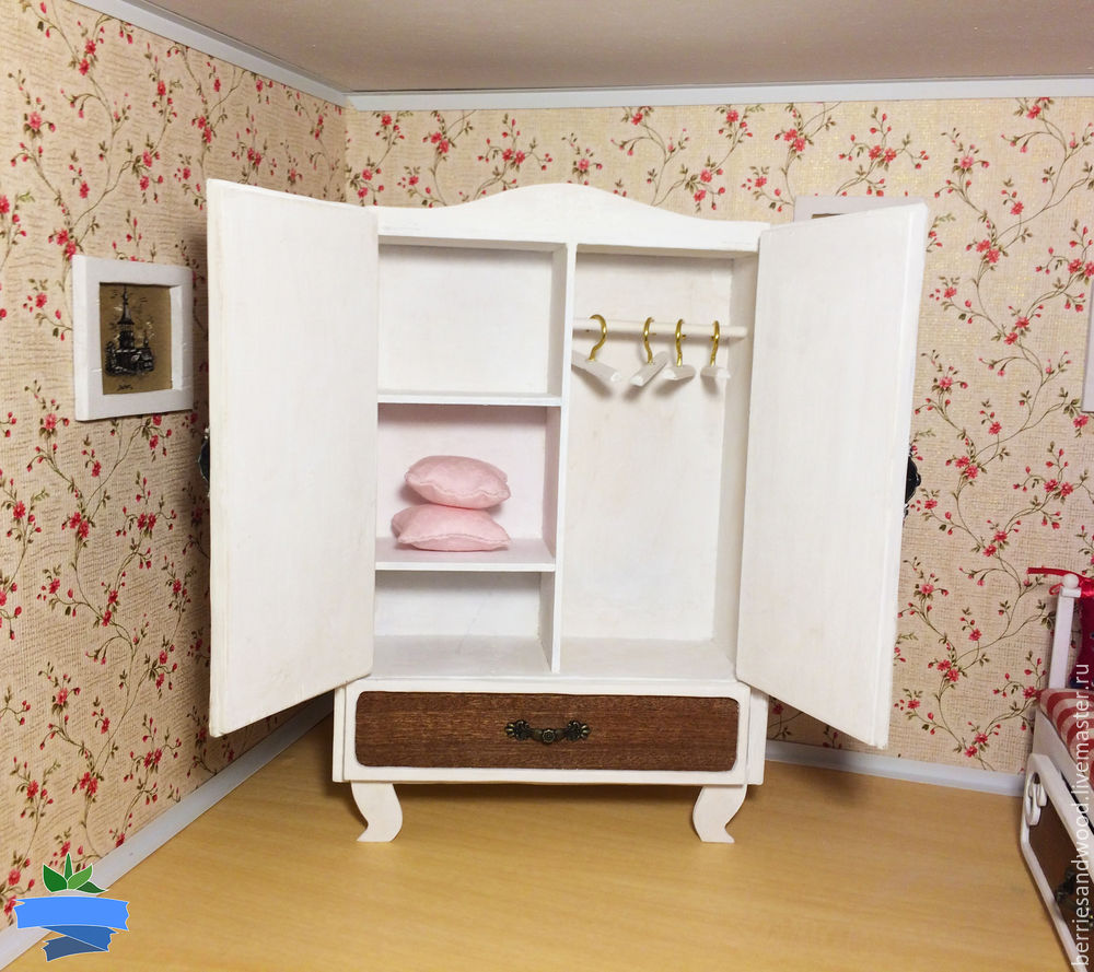 Мастерим шкаф для кукол, фото № 24