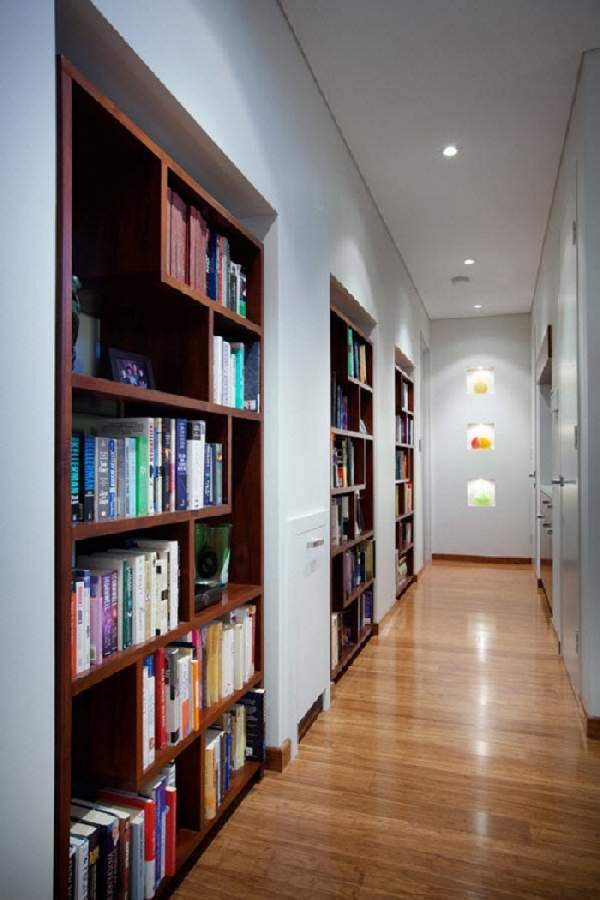 книжный шкаф в коридоре, фото 44