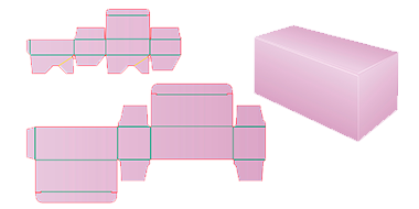 Горизонтальная коробка