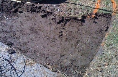 Заглубление основания площадки Заглубление основания площадки