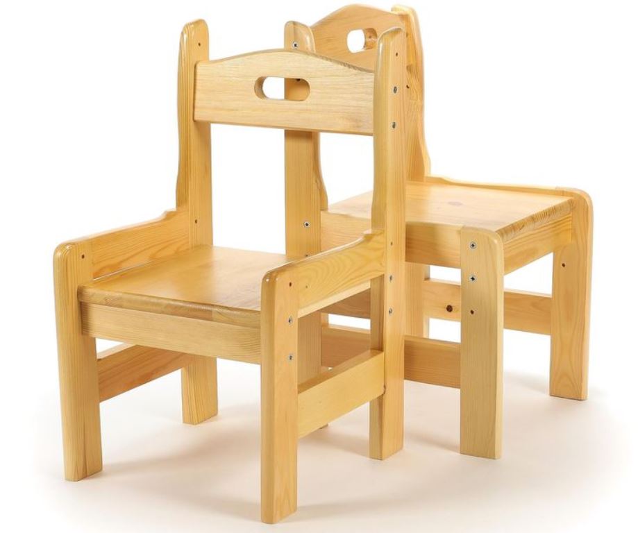 детский деревянный стульчик из сосны