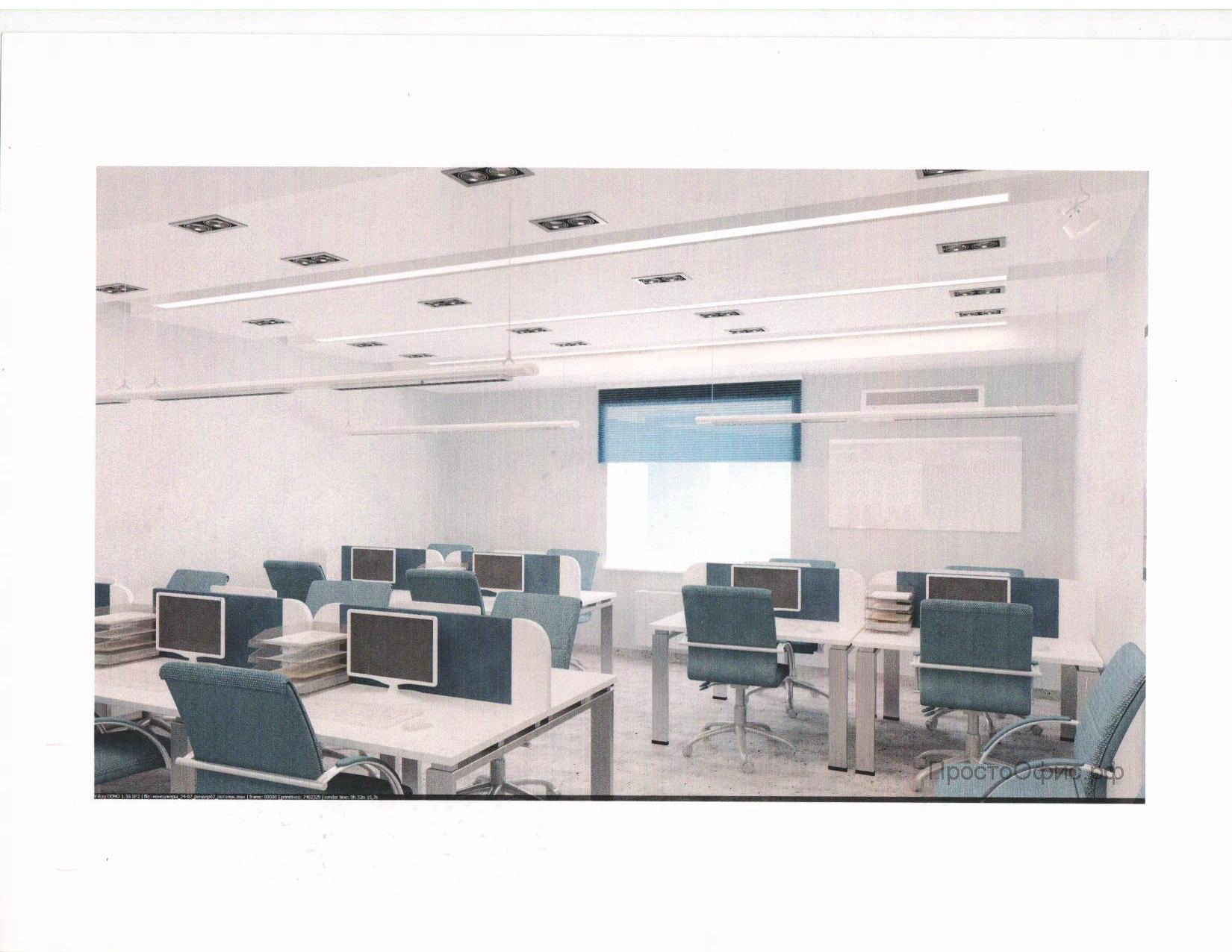 Дизайн проект офиса - Call центр и бэк-офис телекоммуникационной компании, г. Волгоград
