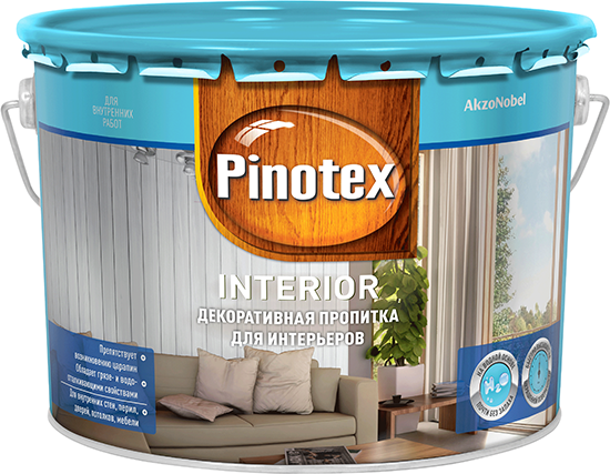 Pinotex interior – декоративная пропитка для отделки