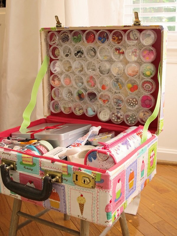 15 идей креативного использования старых чемоданов