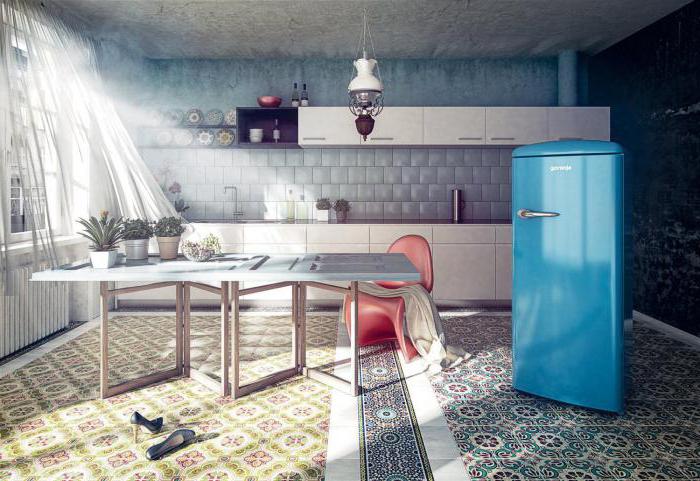 холодильник ретро стиль Gorenje