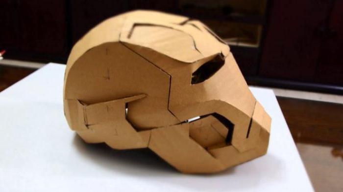 как сделать шлем из бумаги
