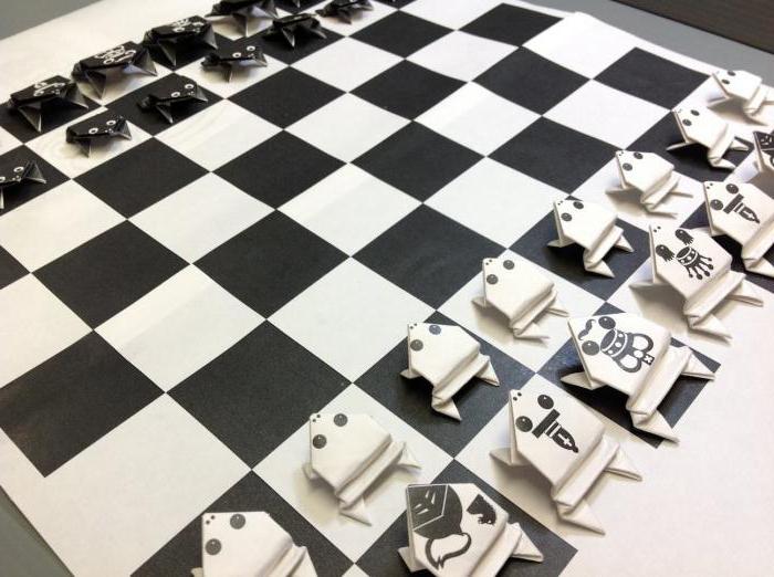 шахматы своими руками