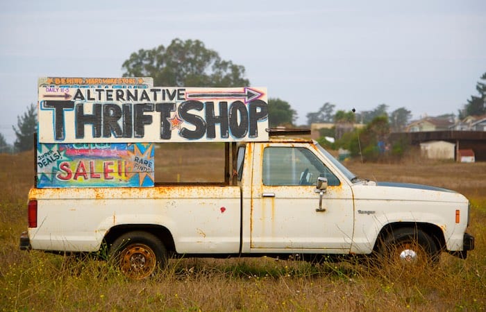 Donate your old furniture to charity.