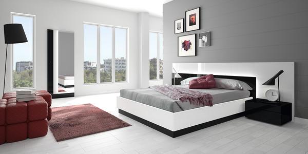 Современный тип кроватей отлично впишется в спальню стиля хай-тек