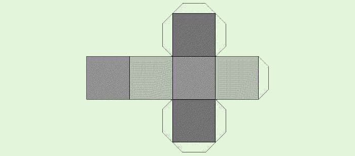 Схема кубика из картона своими руками абсолютно идентична схеме бумажного аналога и может быть воспроизведена даже ребёнком