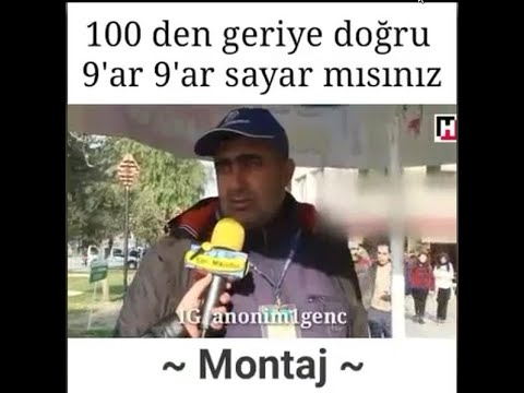 Sokak Röportajları Komik Montaj (Gülmekten Karın Kaslarınız Olacak)