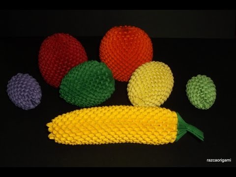 Модульное оригами еда
