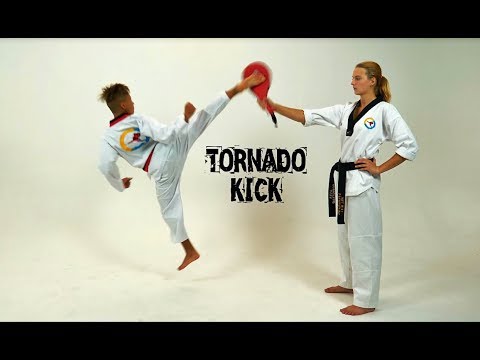 НАУЧИТЕСЬ БИТЬ ЭТОТ УДАР ЗА ОДНУ ТРЕНИРОВКУ/УЧИМ БИТЬ УДАР ТОРНАДО/TORNADO KICK/TUTORIAL