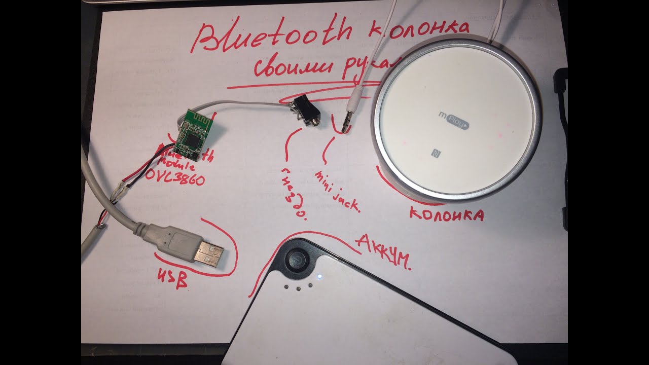 Как из обычных колонок сделать bluetooth колонки