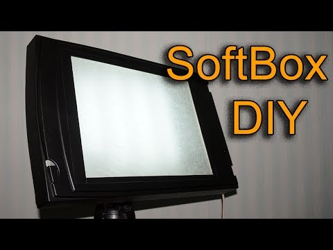 Софтбокс своими руками из сканера SoftBox light DIY