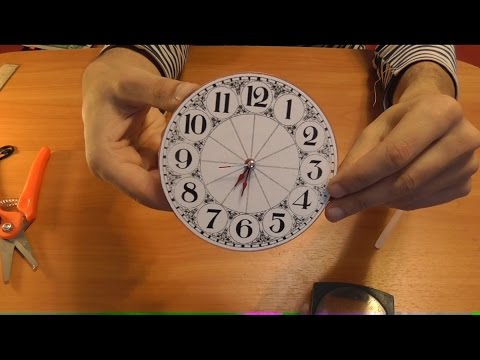 Как сделать часы