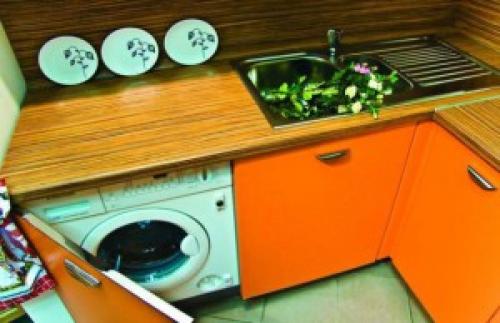 Где лучше установить стиральную машину на кухне или в ванной. Стиральная машина на кухне. Стиральная машина в ванной комнате 04