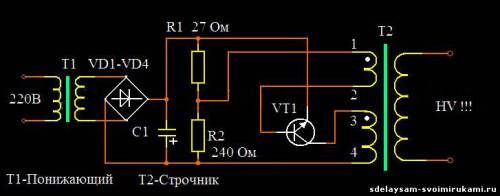 Плазменный шар из лампочки своими руками