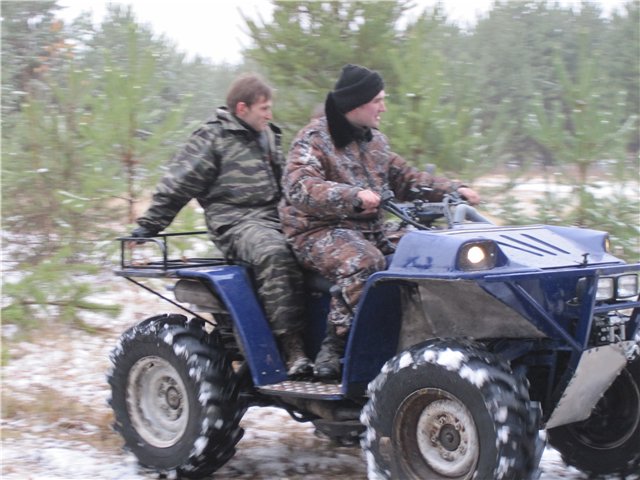 Самодельный квадроцикл 4х4 на базе ОКИ и другой техники