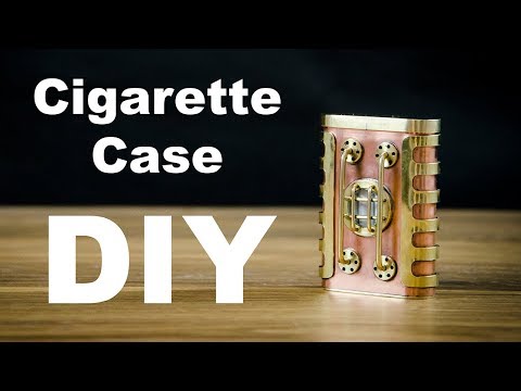 Steampunk Cigarette Сase How to Make DIY 2#