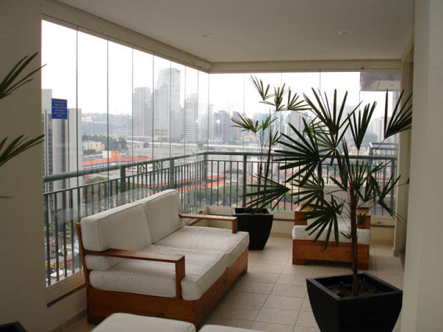 Фото оформления балкона