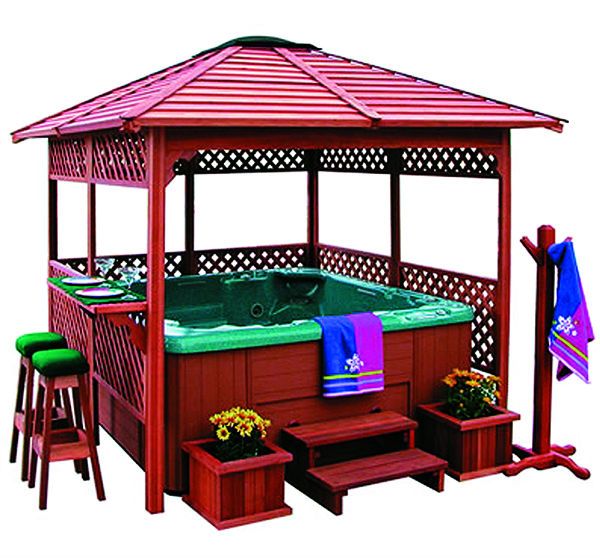 New design chinese style gazebo with factory price(SR888)