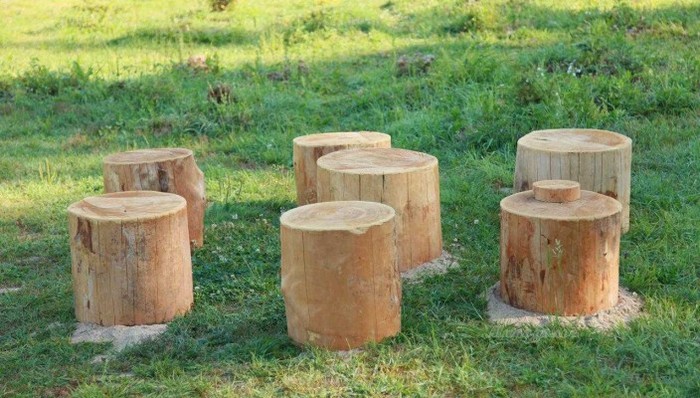 фундамент столбчатый деревянный