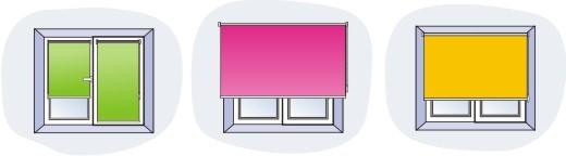 Рулонные шторы для кухни могут быть различного типа, поэтому, перед тем как производить замеры, необходимо определиться с дизайном