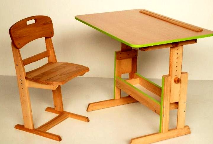 Деревянная раздвижная мебель для ребенка