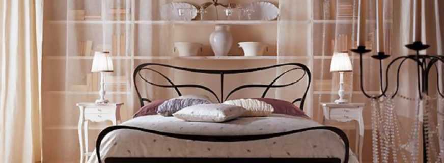 Чем привлекательны металлические кровати из Италии, их особенности