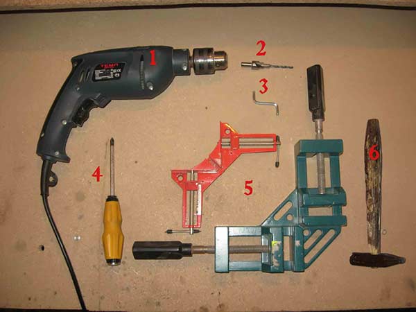 Инструменты для сборки мебели