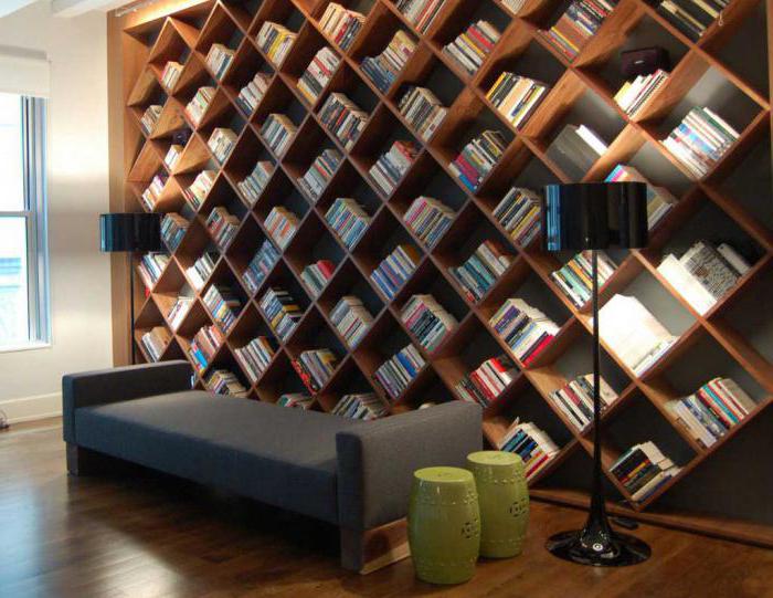 Книжные шкафы – разновидность конструкции