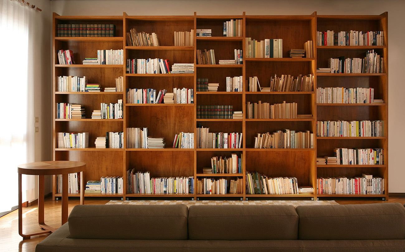 Книжные шкафы в стиле арт деко