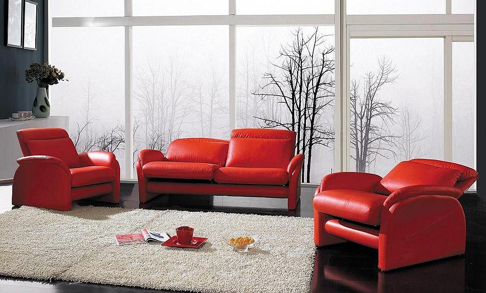 Мебель в гостиную красное дерево