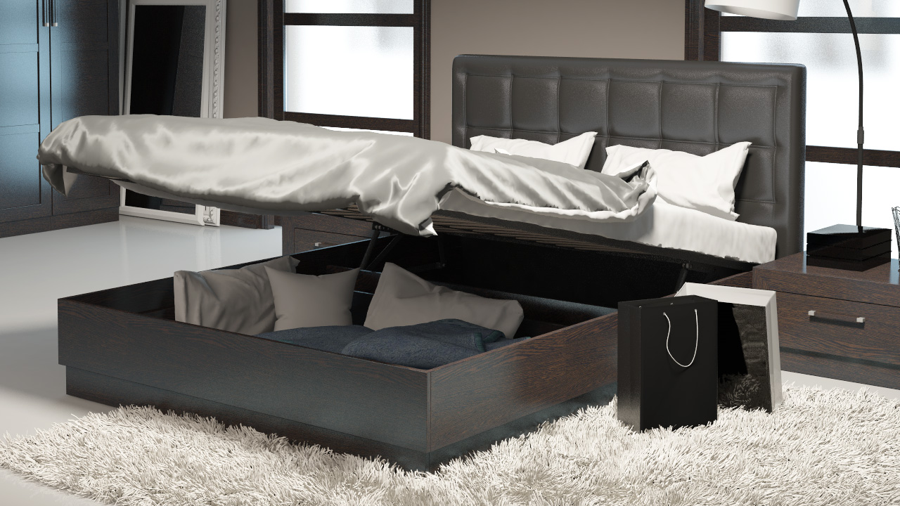 Корпусные кровати с выдвижными ящиками