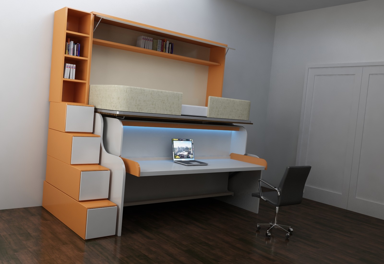 Мебель-трансформер для малогабаритной квартиры стол кровать