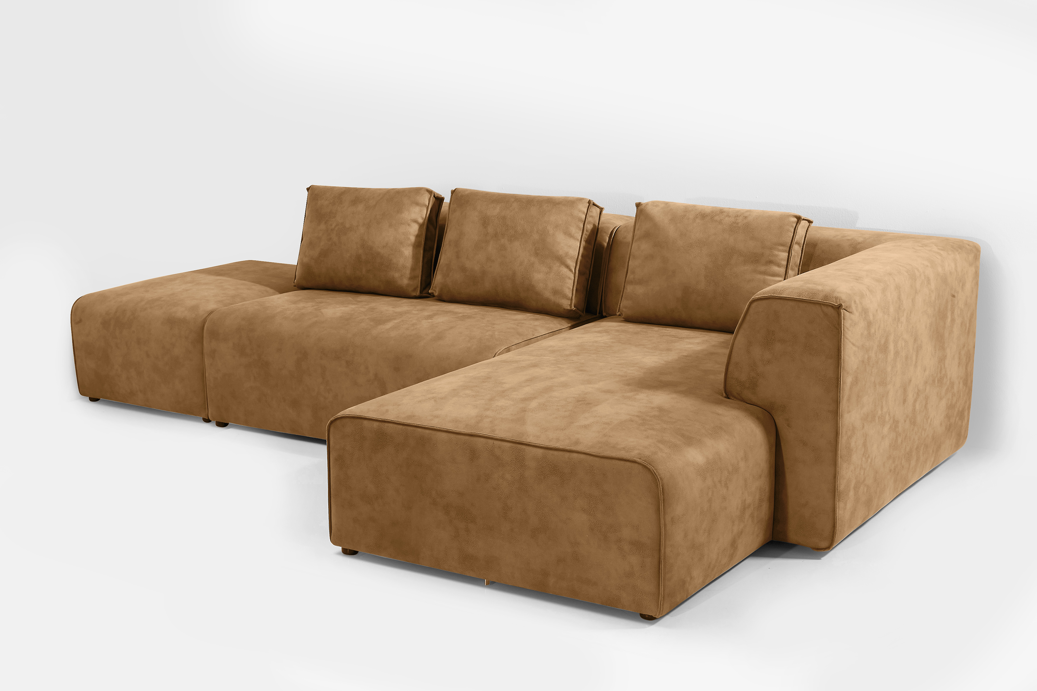 Большой диван в стиле лофт