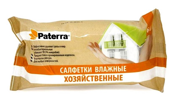 Бытовые влажные салфетки