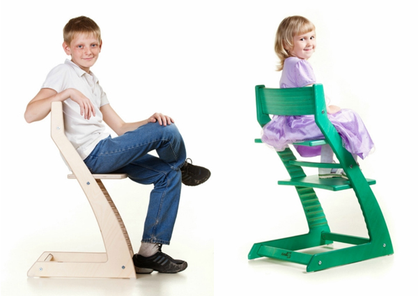 Увеличить высоту стула для ребенка