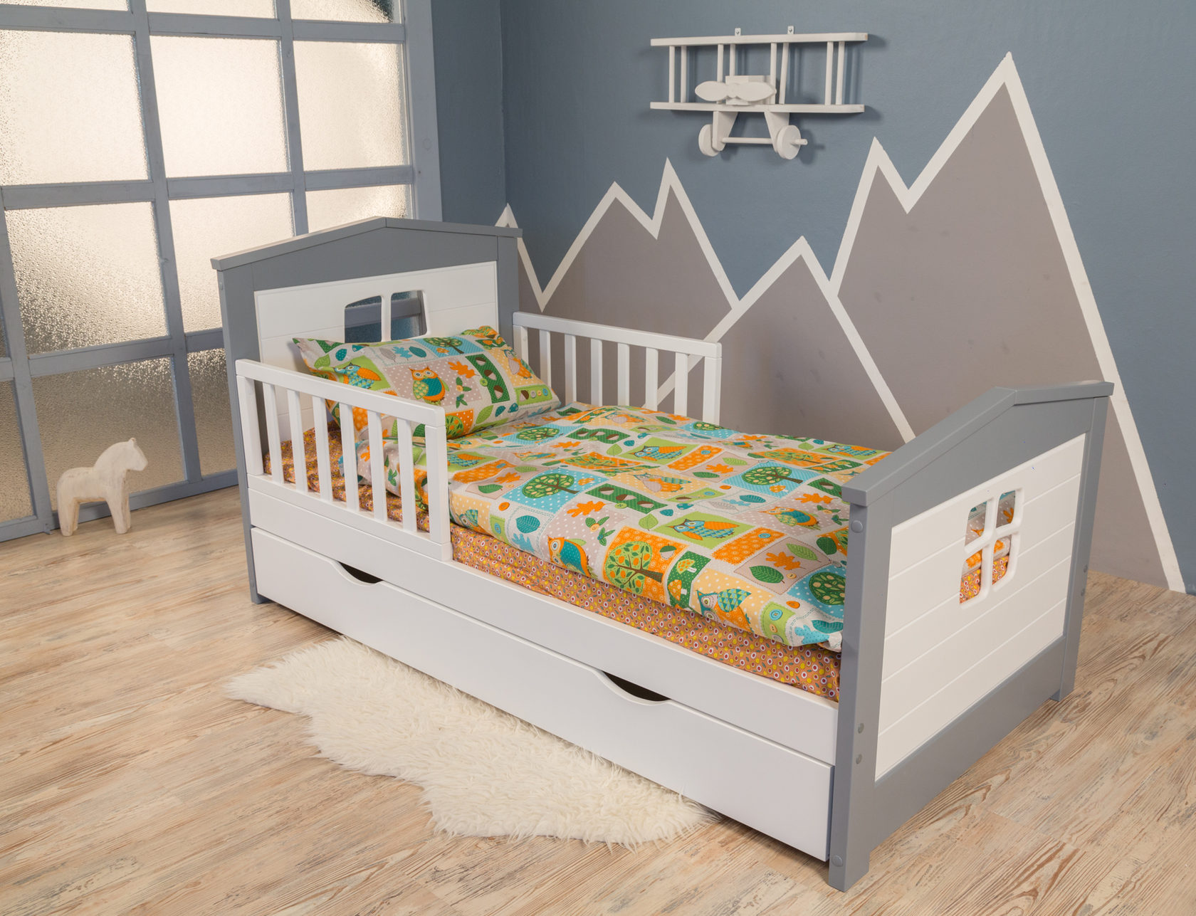 Складная кровать для ребенка 3 лет