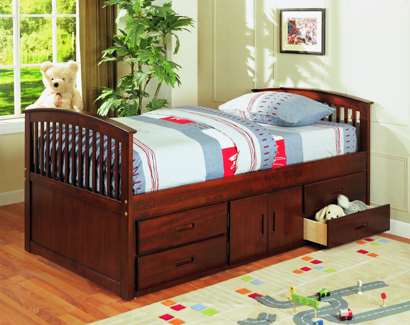 деревянная кровать для подростка мальчика