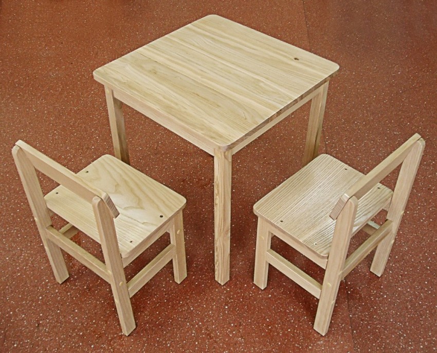 Детский столик и стульчик деревянный своими руками