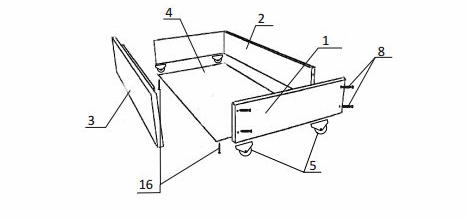 схема сборки ящика