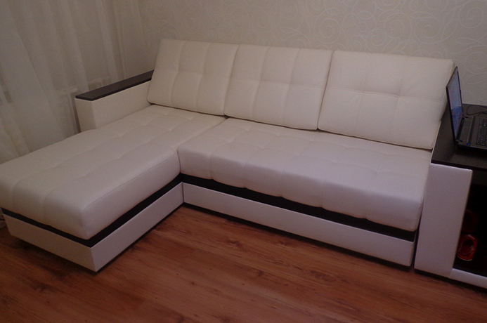 Угловой диван из Диван из экокожи