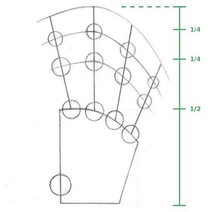 How to Draw a Hand Step 5