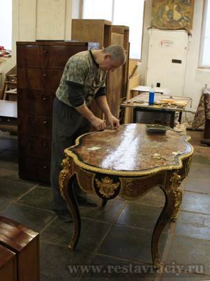 Цена реставрации антикварной мебели