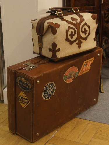 Реставрация чемодана, сумки