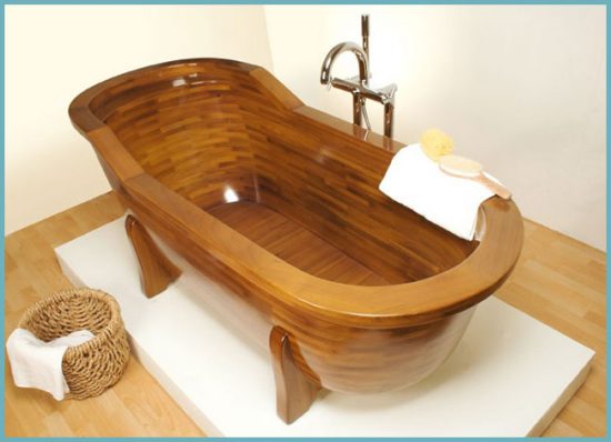 преимущества деревянной ванны